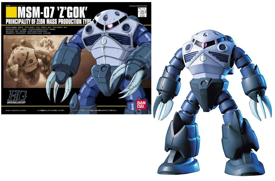 Conbini - GUNDAM - HGUC 1/144 MSM-07 Z'Gok Zeon Mass Production